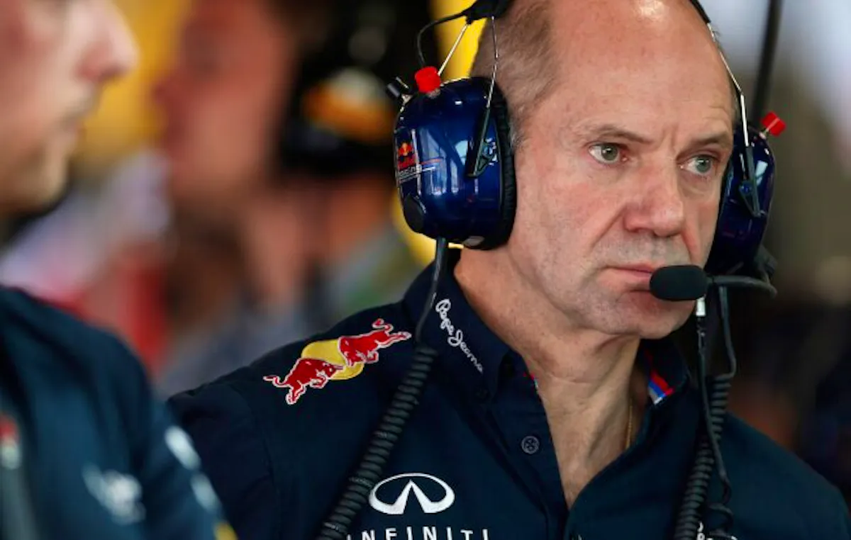 Adrian Newey with Red Bull Racing.