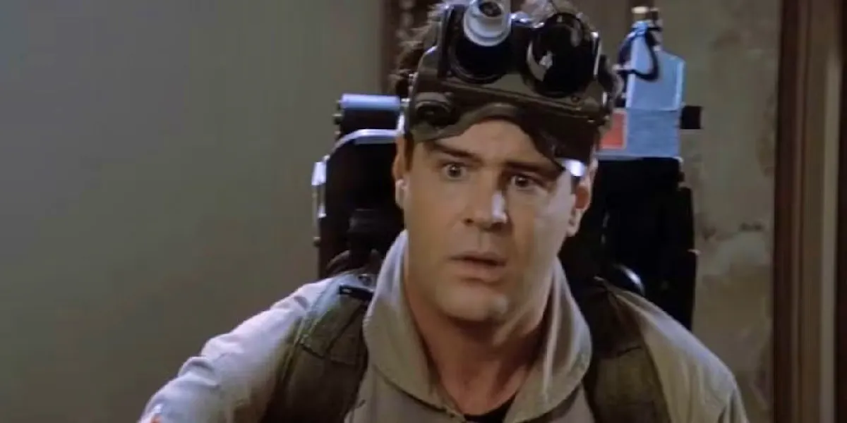 Ray Stantz looking concerned