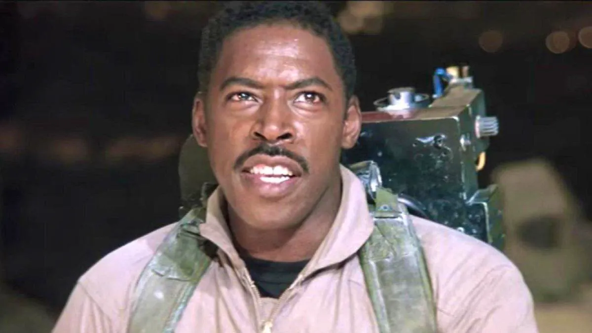 Winston Zeddemore looking determined