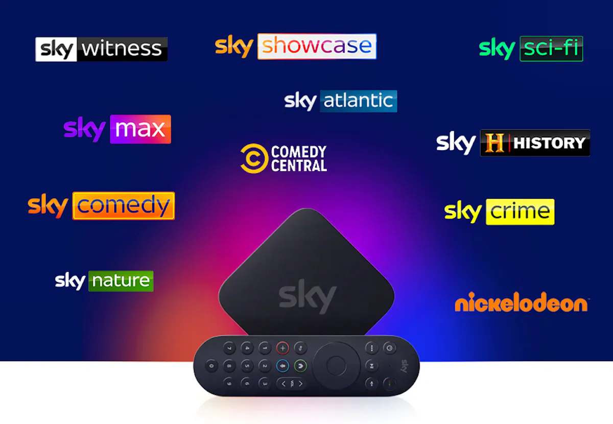 What can I add to Sky's basic TV package?