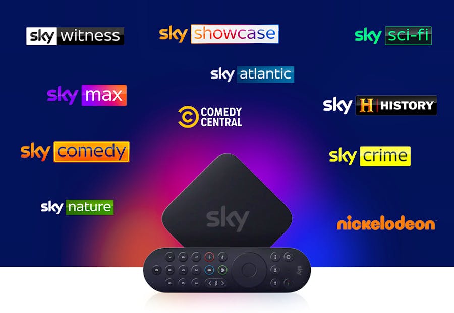What can I add to Sky's basic TV package?